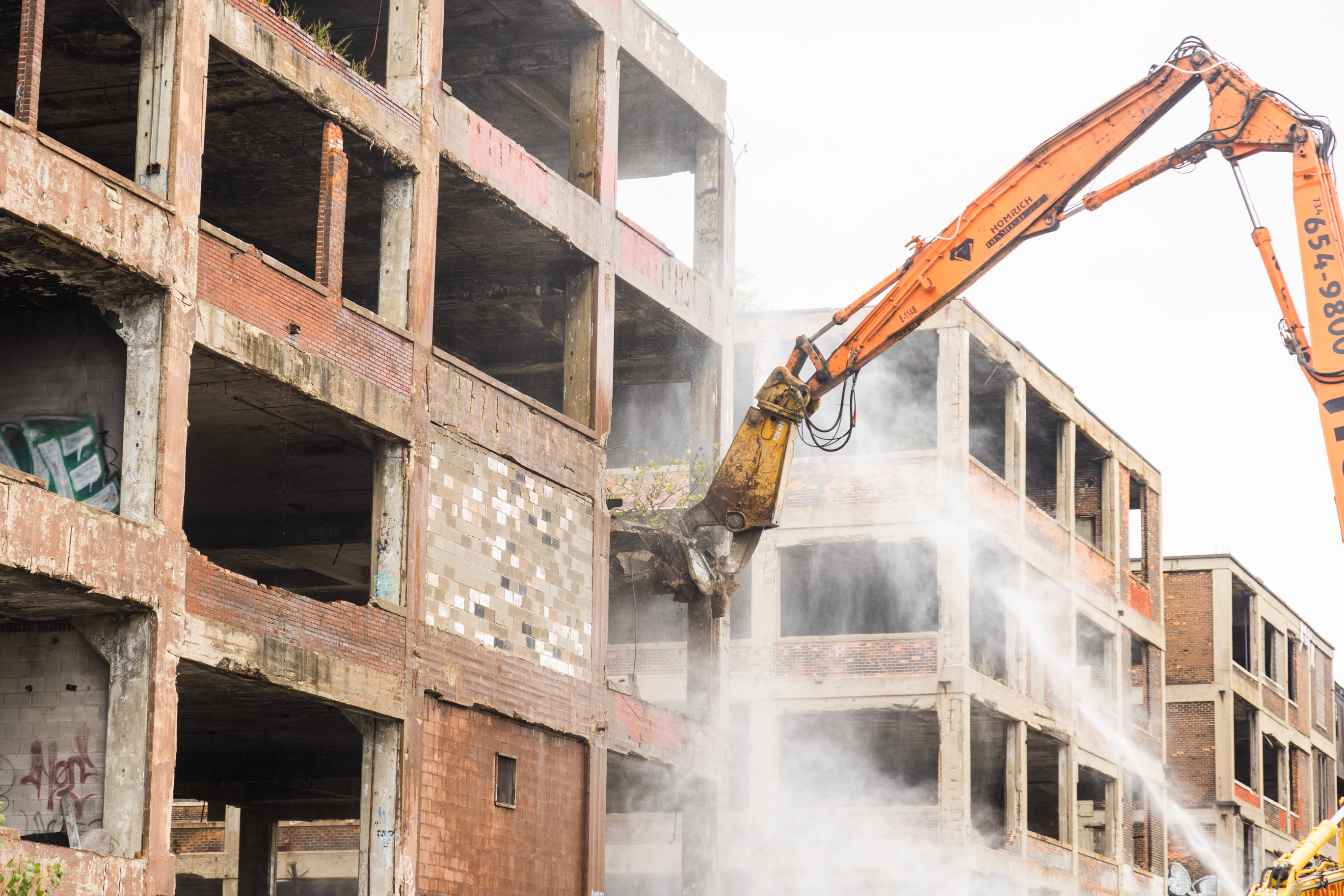 Packard Plant coming down pict 2