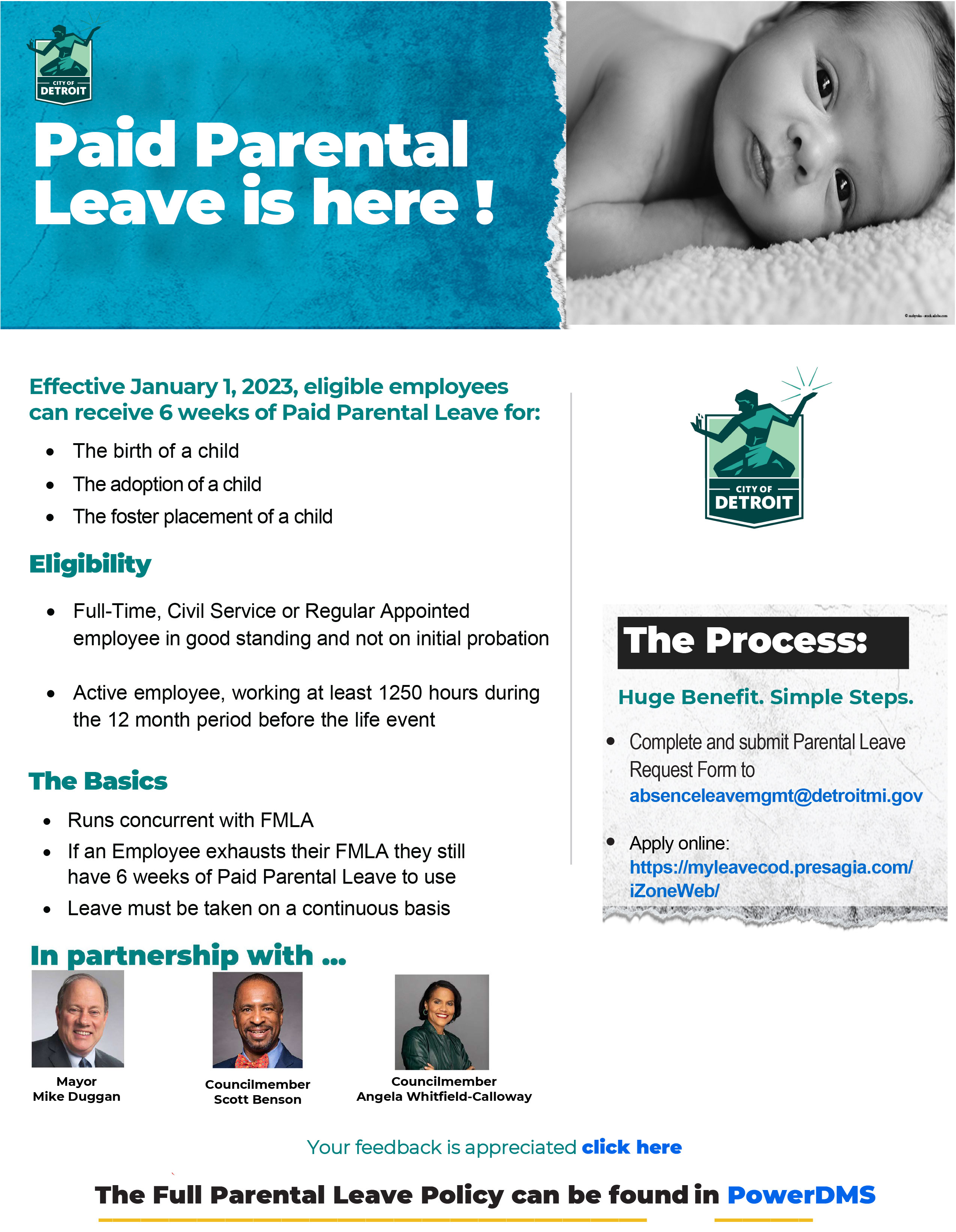 General Paid Parental Leave