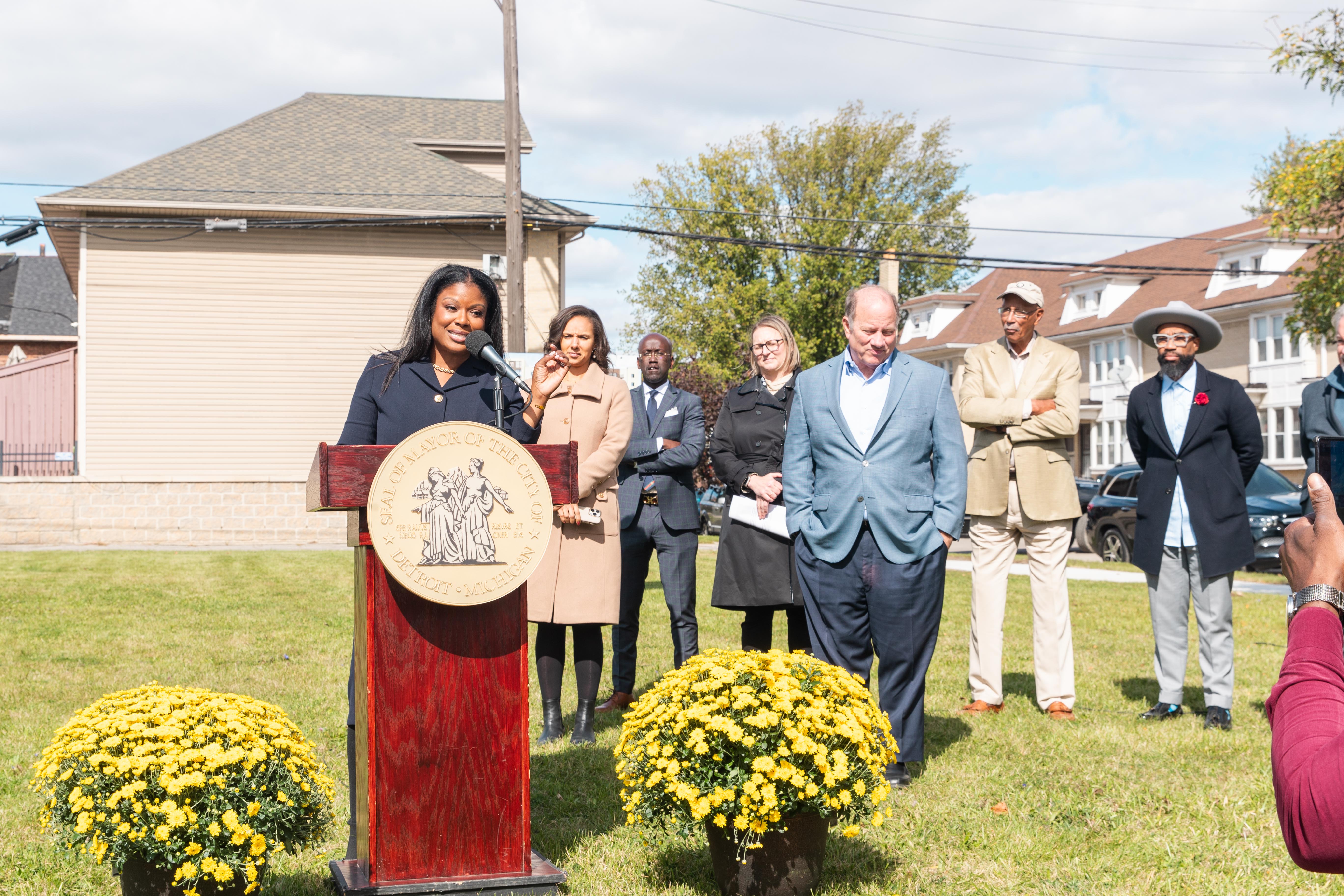 Merrill Place pict 5 developer speaking