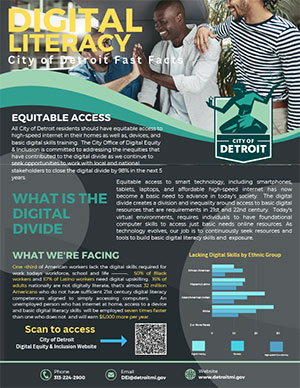 Digital Literacy Flyer