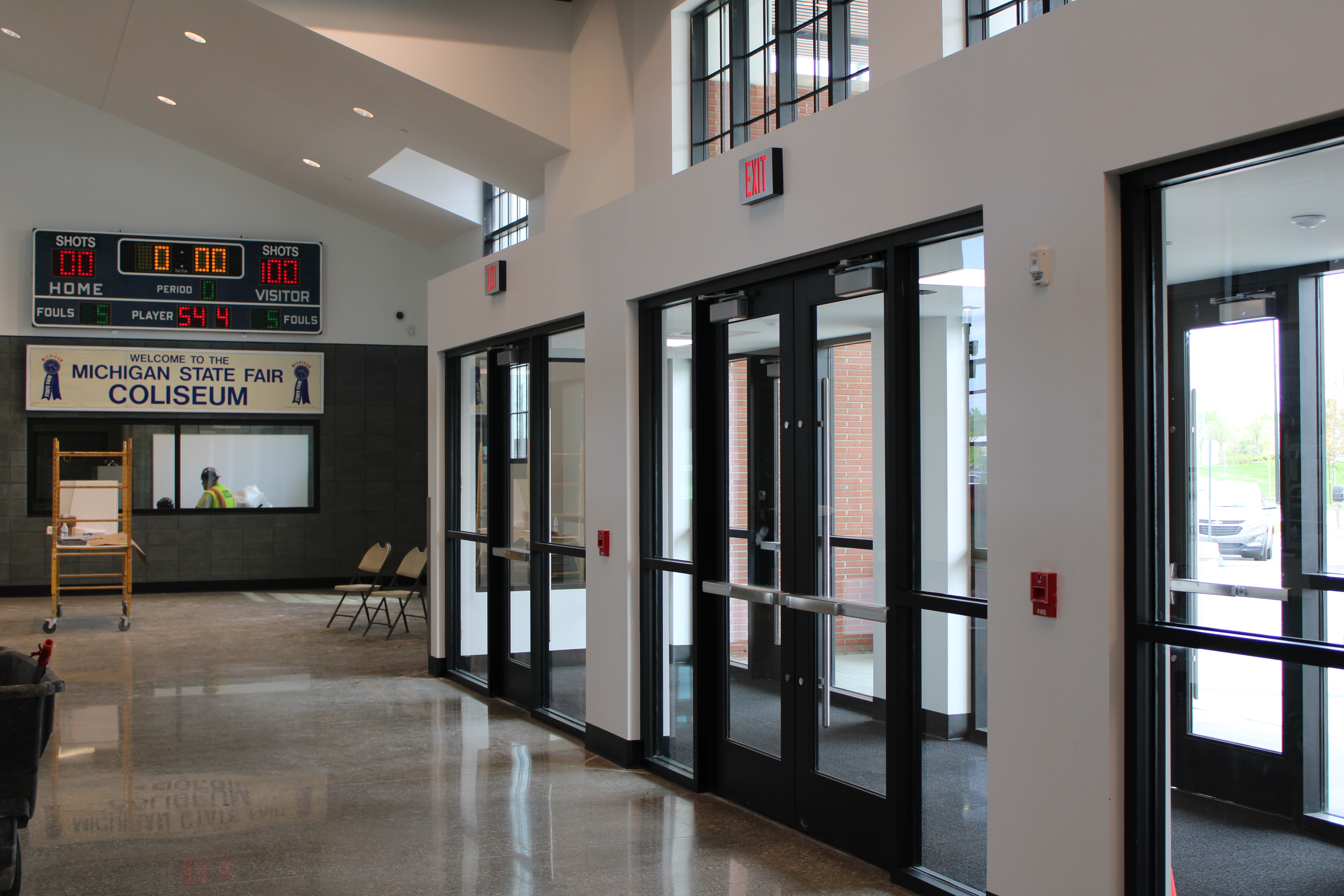 JHTC interior waiting area