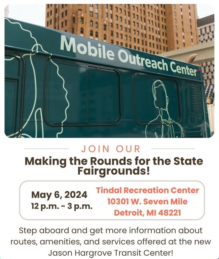 Join us May 6 at noon at Tindal Recreation Center