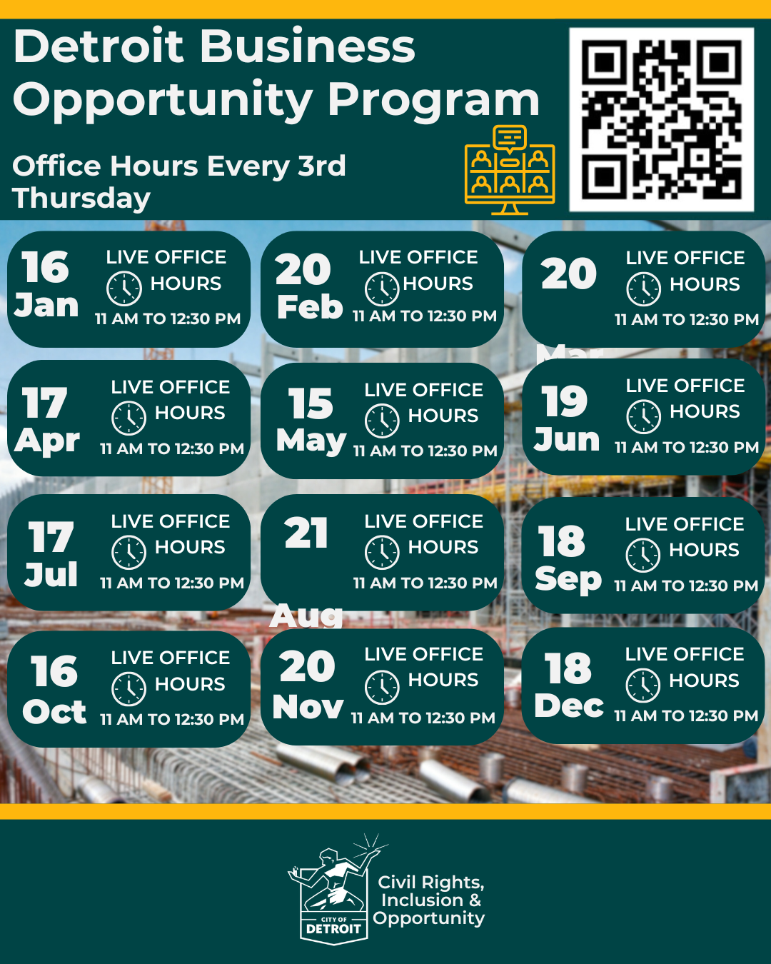 DBOP's Virtual Office Hours 2025