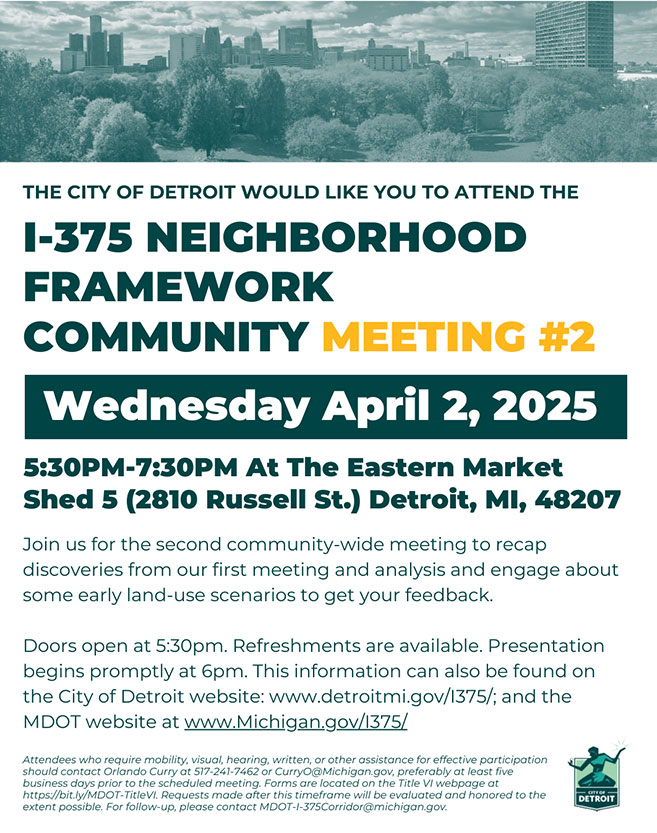 I-375  Community Meeting #2