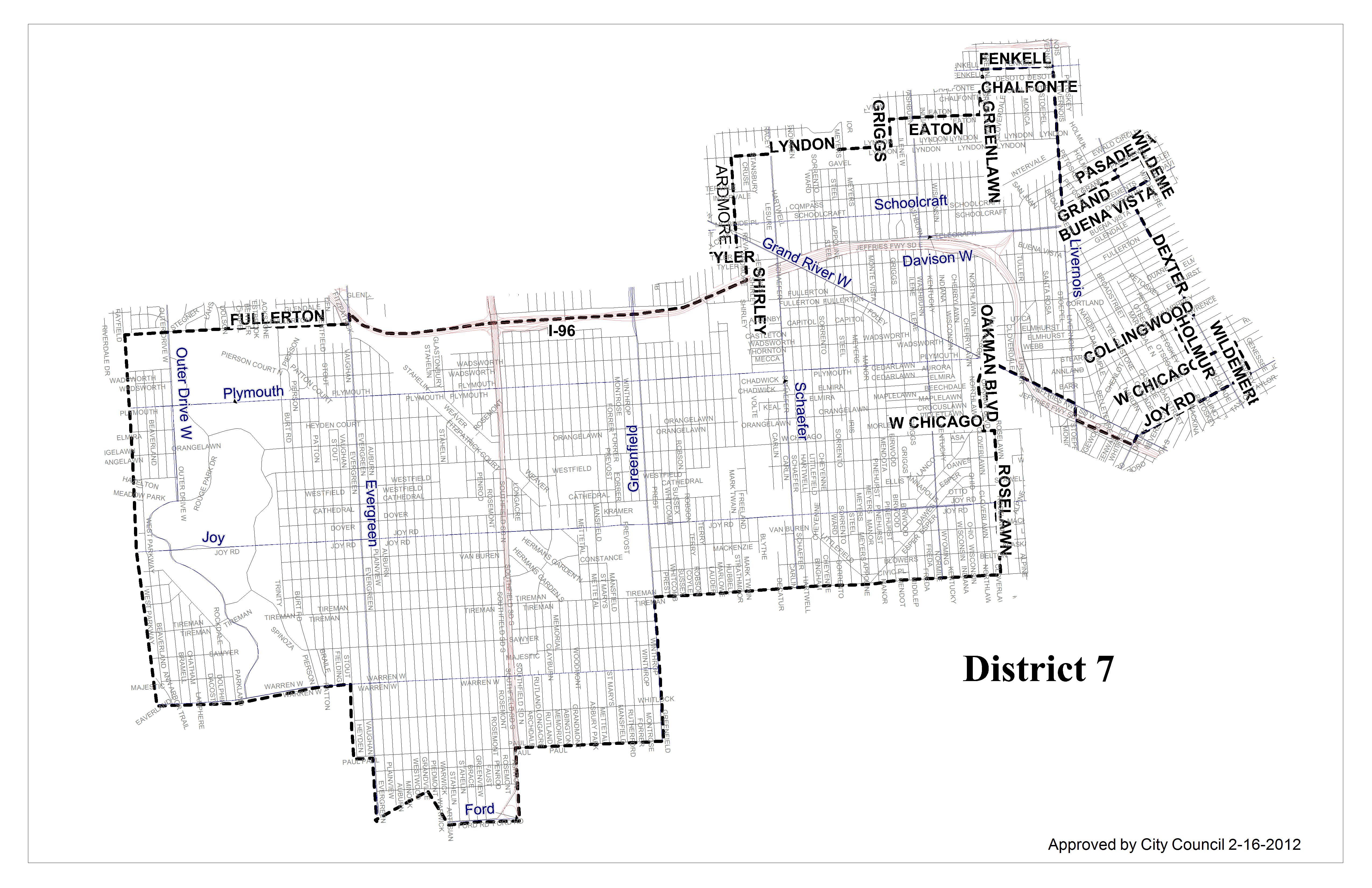 District 7 Map
